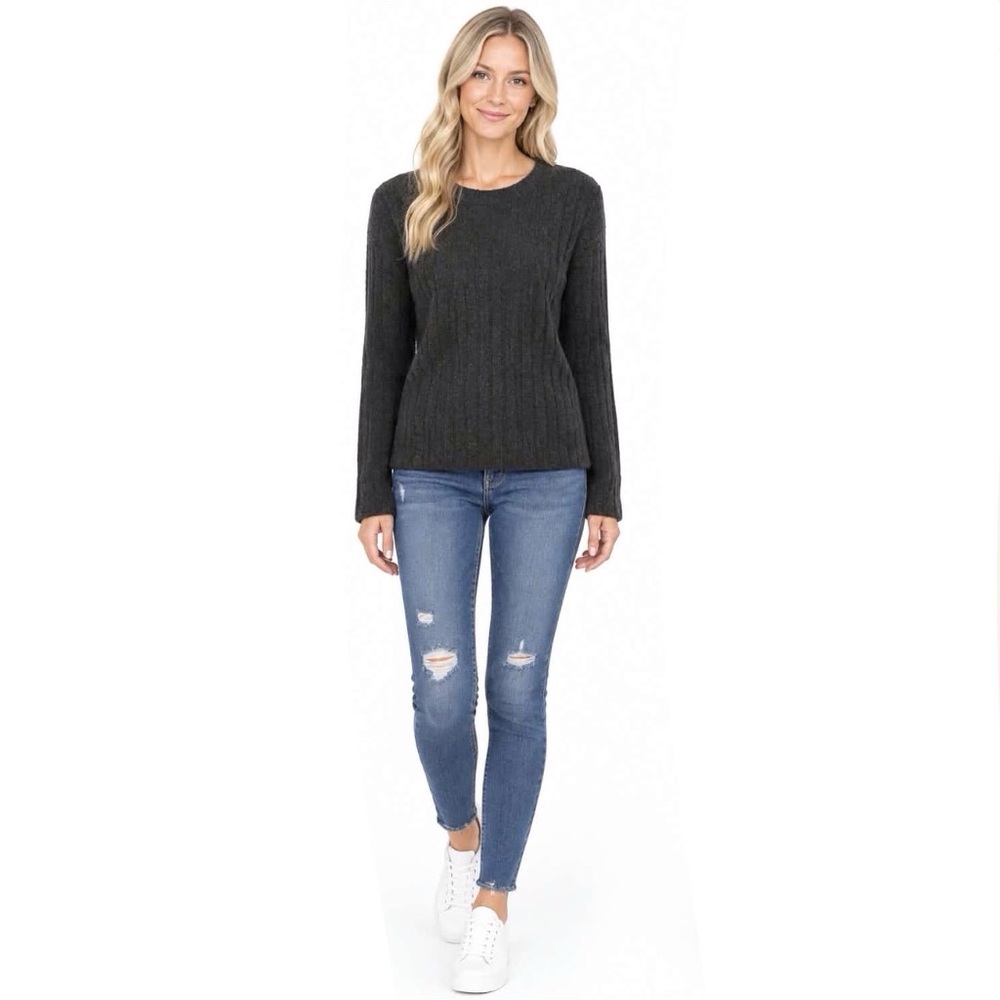 GAP Wool And Alpaca Blend Gray Sweater Oversized Size Small